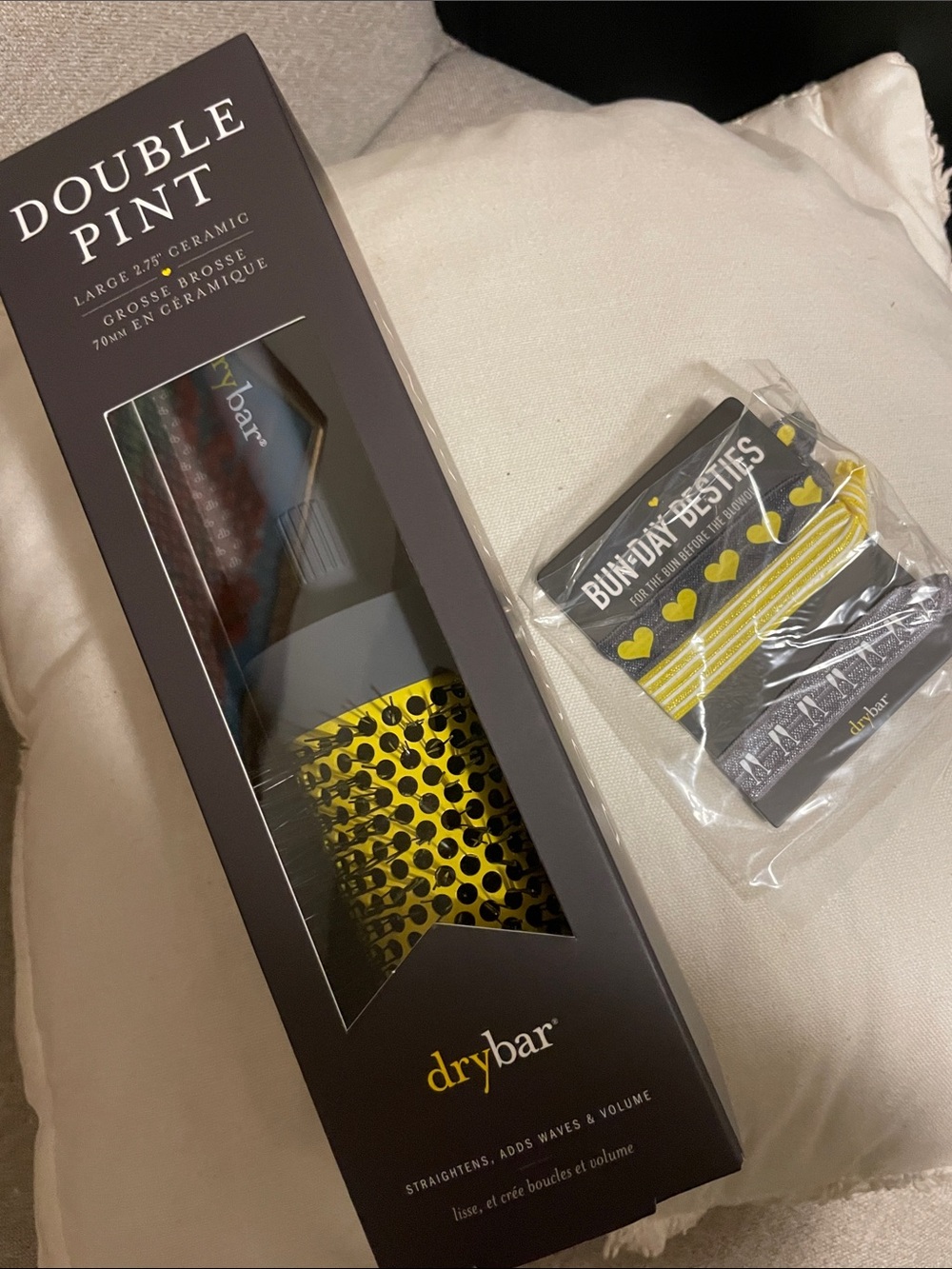 Dry Bar Double Pint Large Round Ceramic Hair Brush